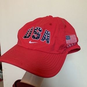 Nike USA Olympic Dri-Fit Red Hat